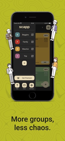 Scapp - Shared Shopping List screenshot