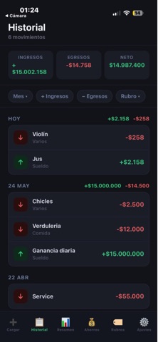 CajaDiaria Screenshot 4 of 9