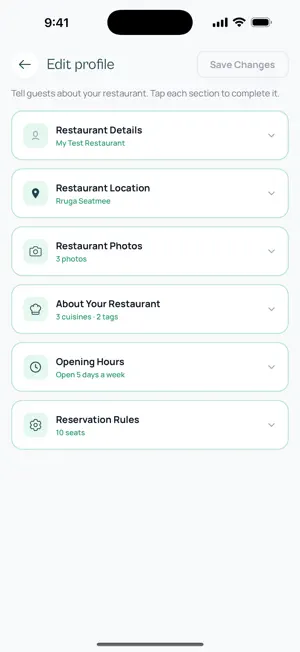 SeatMe For Restaurants screenshot 4