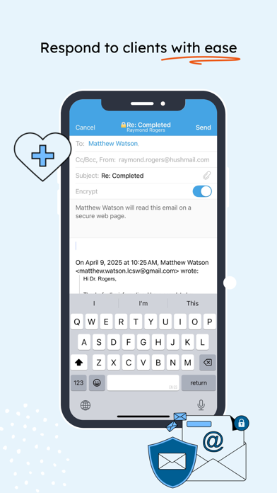Hushmail Screenshot