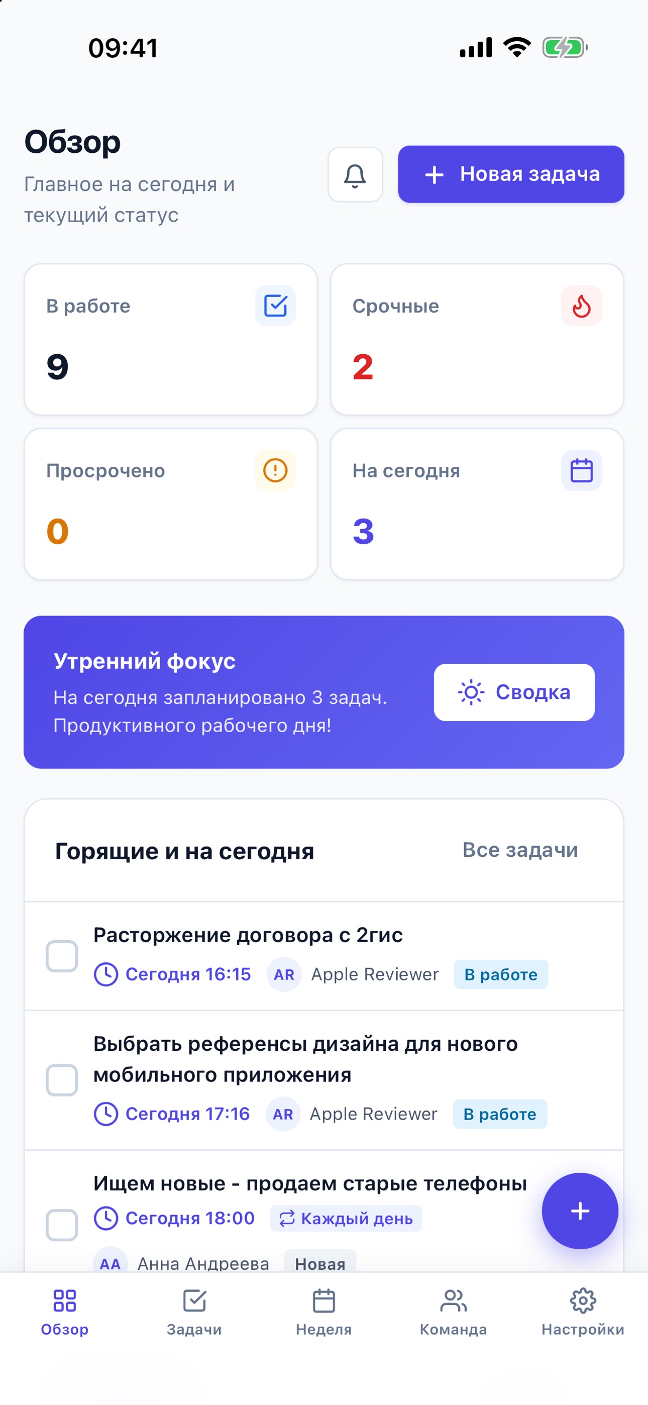 Screenshot 1 of Taskflow P