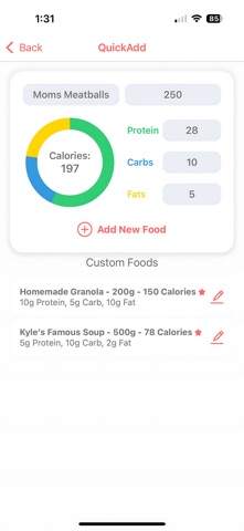 NoBS Calorie Tracker Screenshot 5 of 5