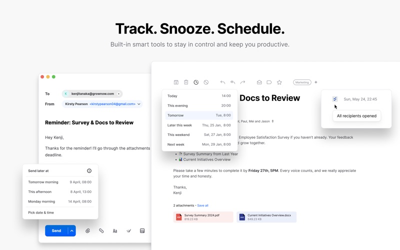 Mailbird - The Email App app screenshot 2