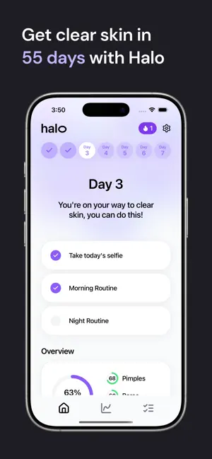 Halo: Clear Skin in 55 Days screenshot 1