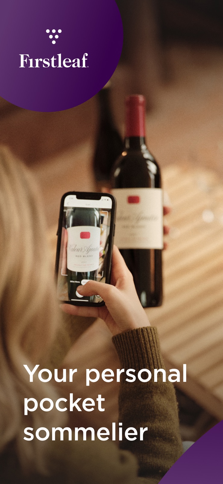 Firstleaf: Wine Scanner iphone screenshot 1