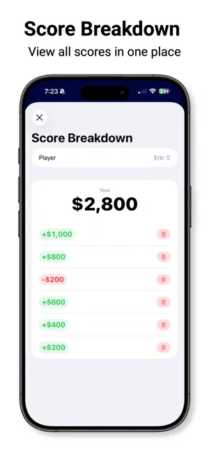Score Tracker for Jeopardy! screenshot 2