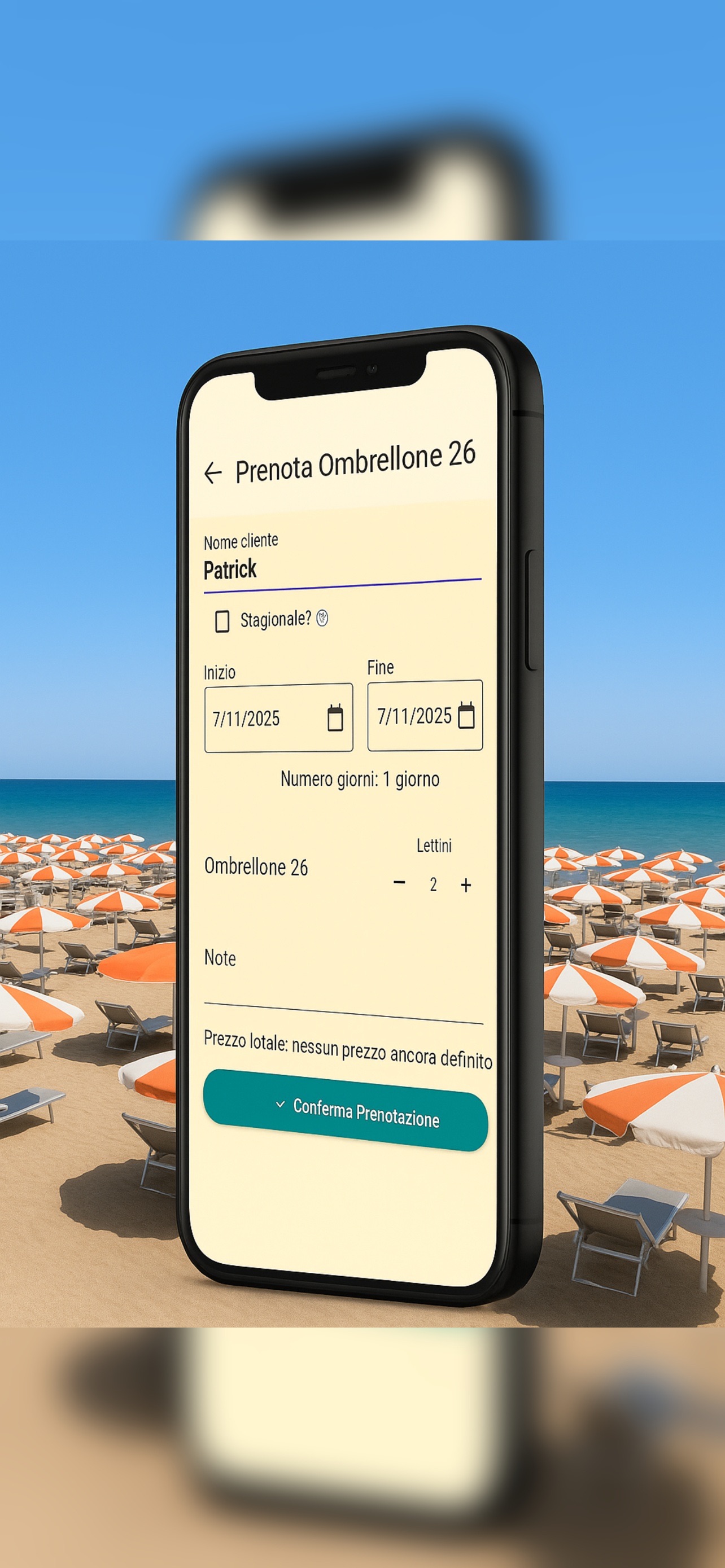 Screenshot 4 of Spiaggiapp - Gestione Spiaggia