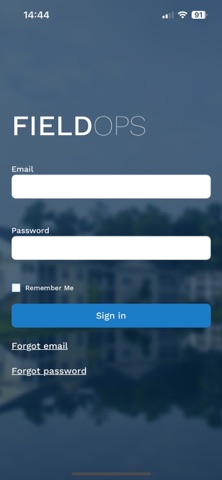 Enumerate FieldOps iPhone screenshot