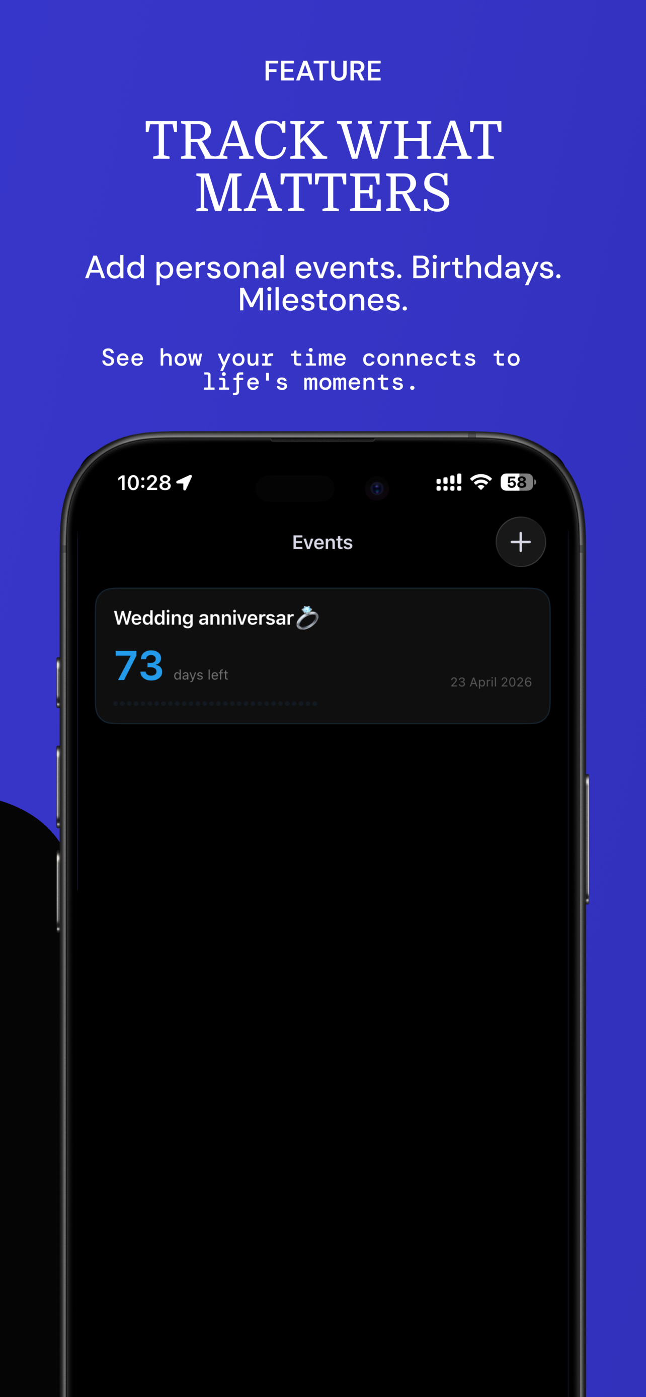 TimeDot: Year & Life Progress screenshot 4