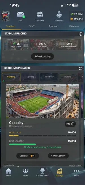 Manager League Football screenshot 3