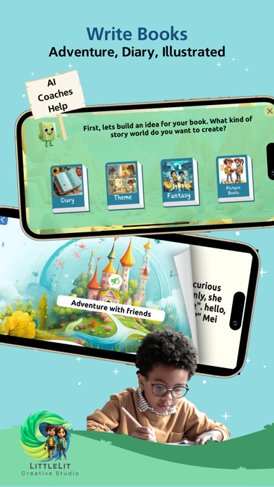 LittleLit Kids Creative Studio Screenshot