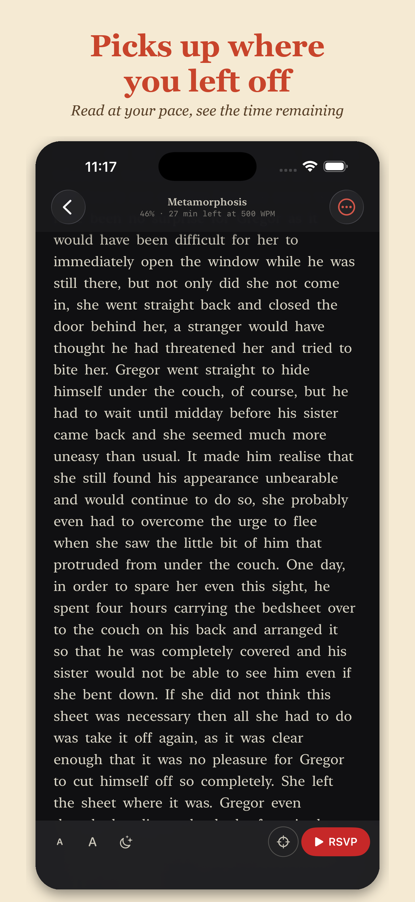 SpeedRead RSVP: books in a day screenshot 7