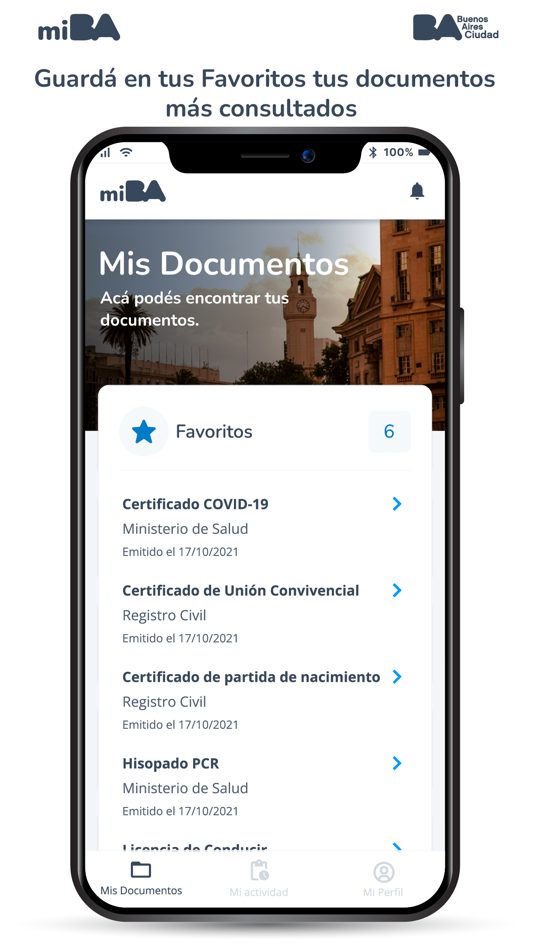 #4. miBA (iOS) 由: Gobierno de la Ciudad de Buenos Aires