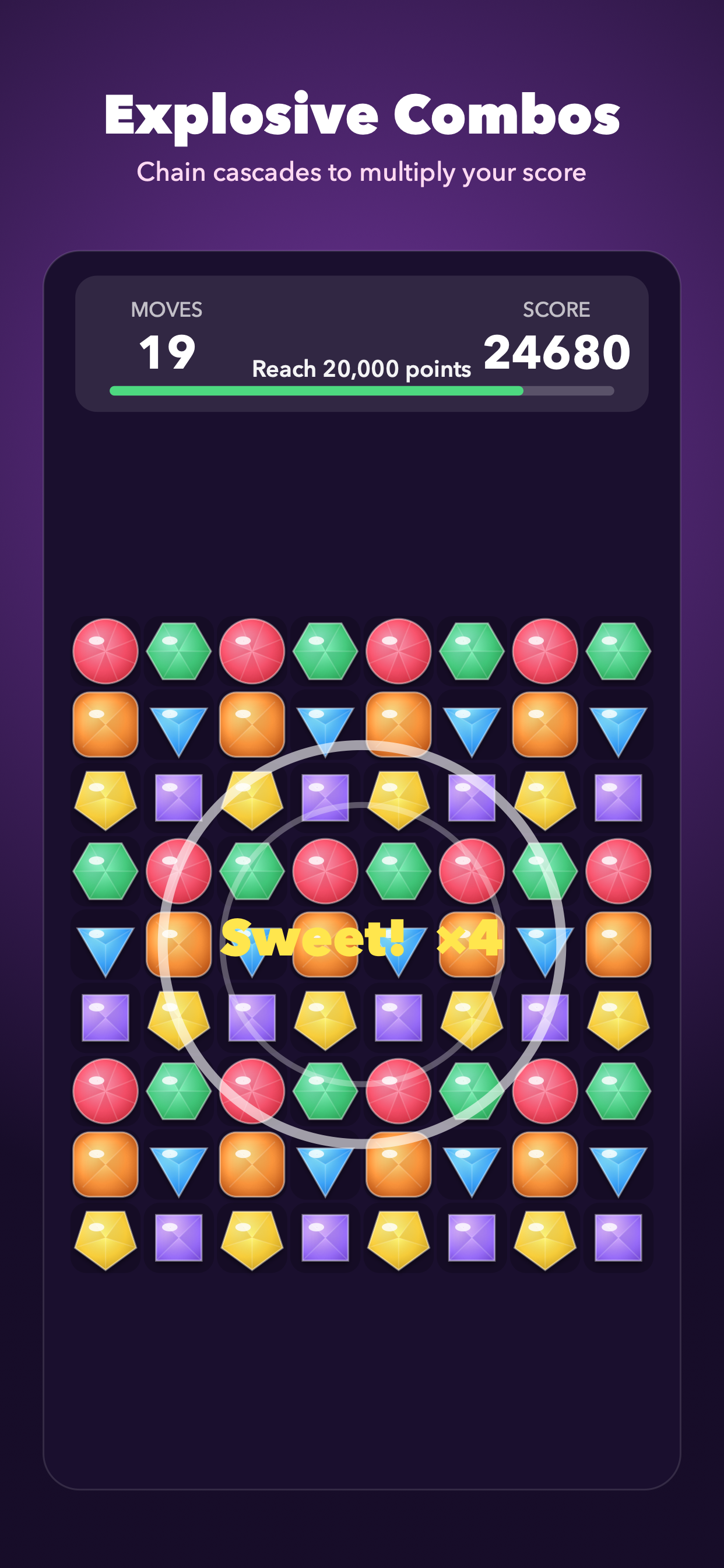 Puzzelo: Jewel Match screenshot 4