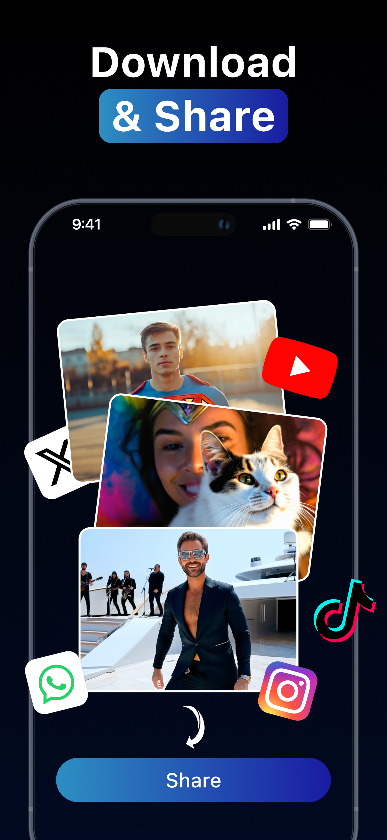 Lum AI: Video & Song Generator