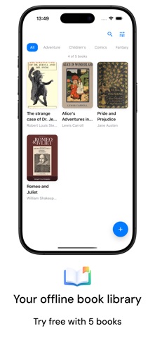 Fablum: EPUB & PDF Reader Screenshot 1 of 6