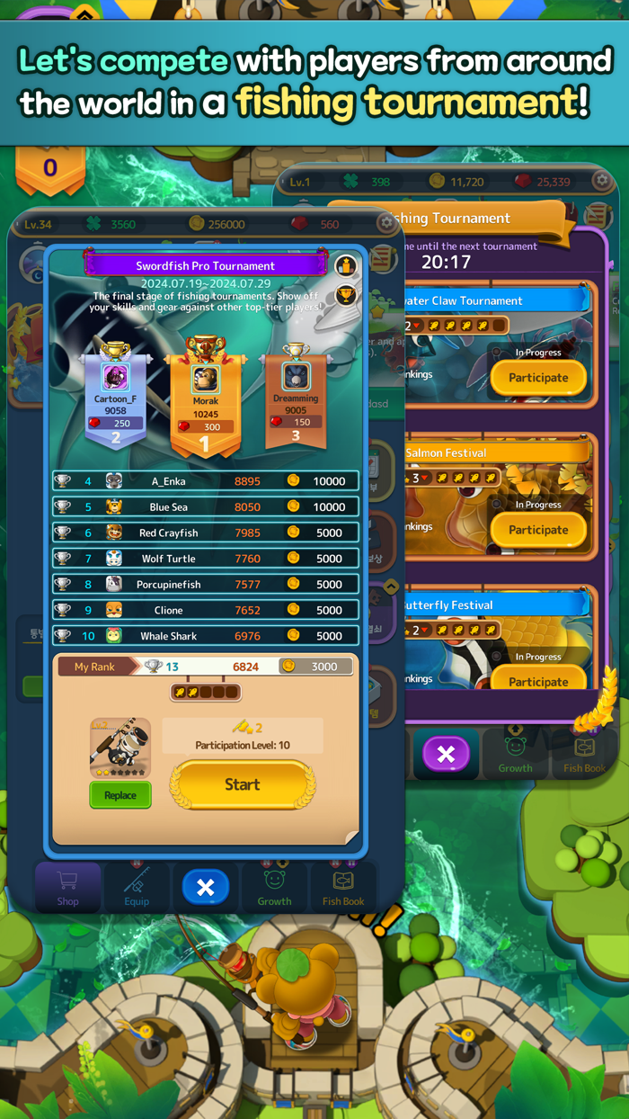 Cartoon Fishing Just for fun