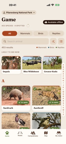 Pilanesberg Safari: Map Screenshot 2 of 10