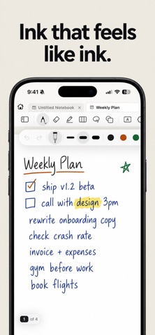 TidyNotes: Notes, Docs & PDF Screenshot 1 of 5