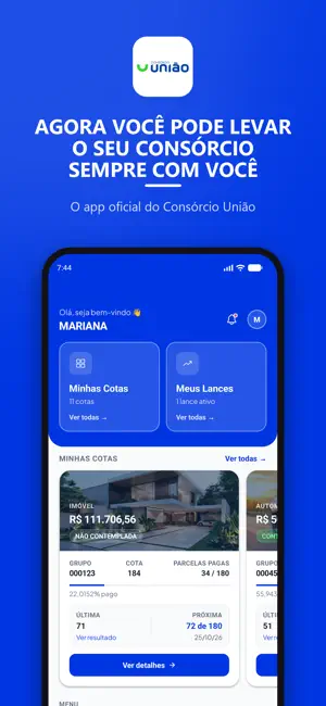 Consórcio União screenshot 1