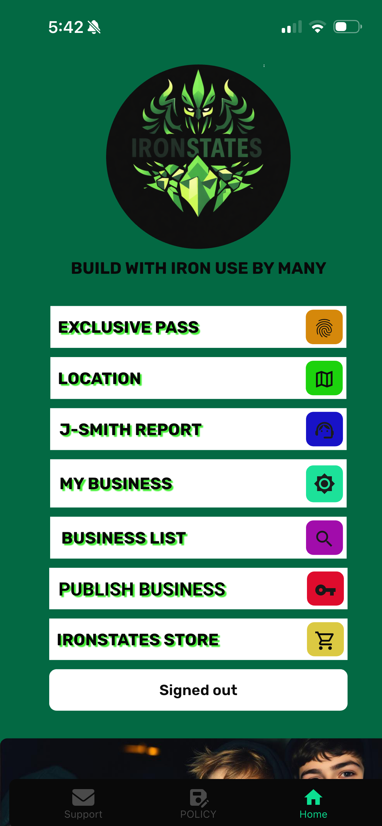 ironstate