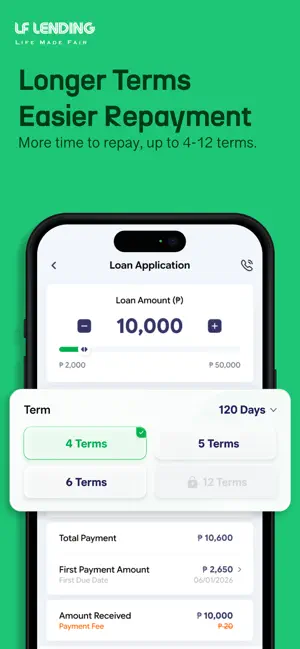 LF Lending – Loan App In PH iPhone screenshot 3