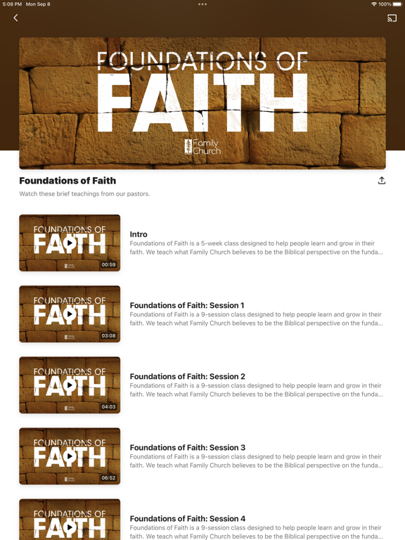 Screenshot #4 pour FamilyChurch.App