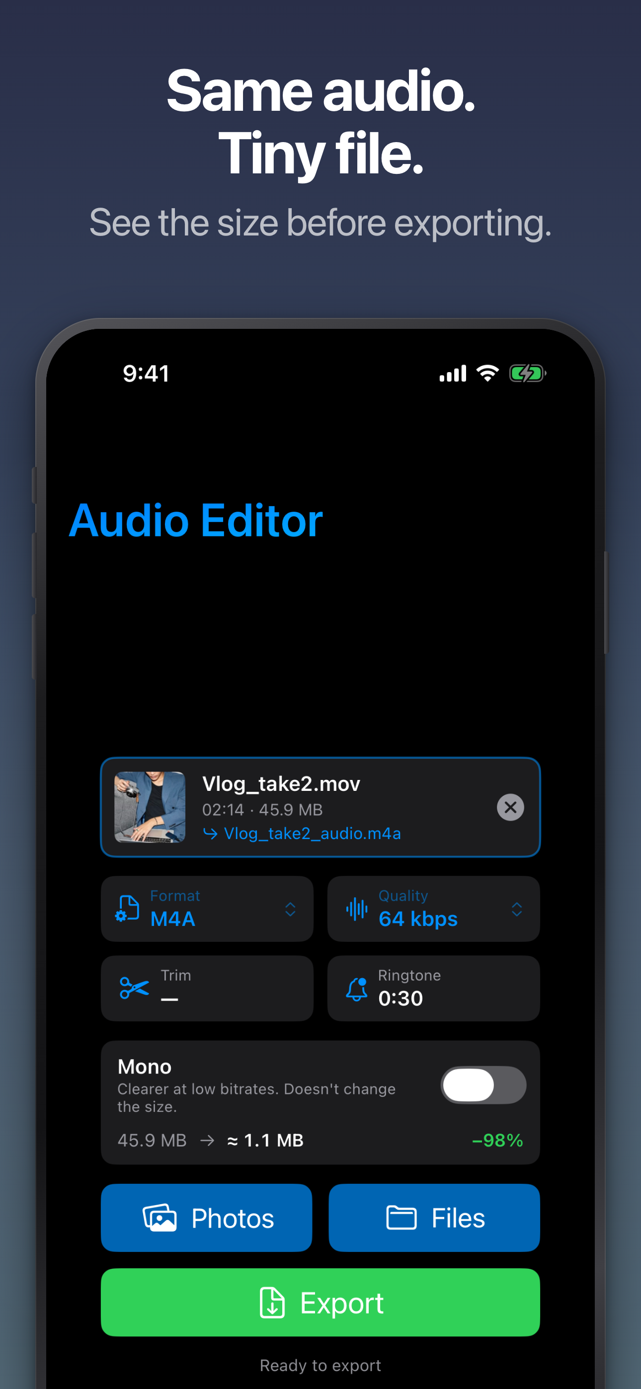 Converter+ Video to MP3 screenshot 3