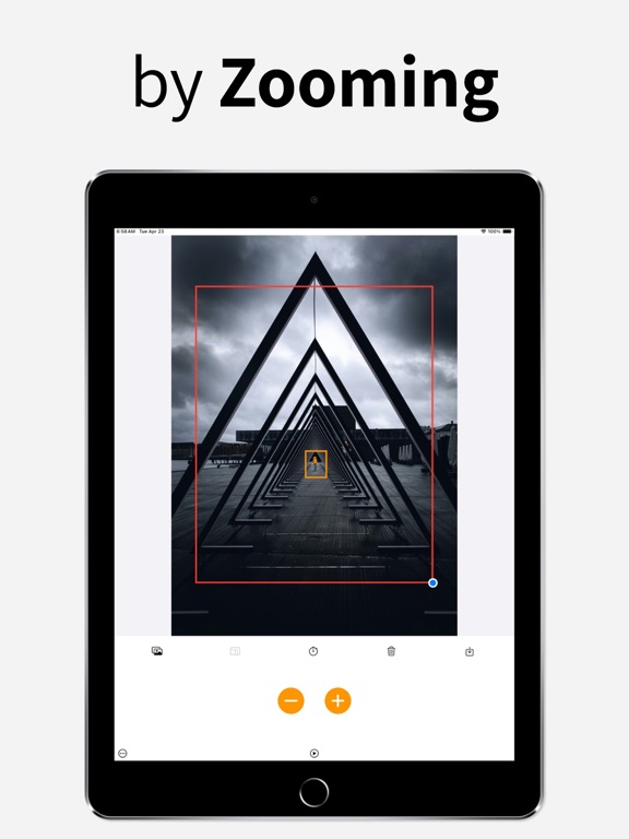 PZPIC: Pan & Zoom Effect Video iPad screenshot 3 - Photo & Video app