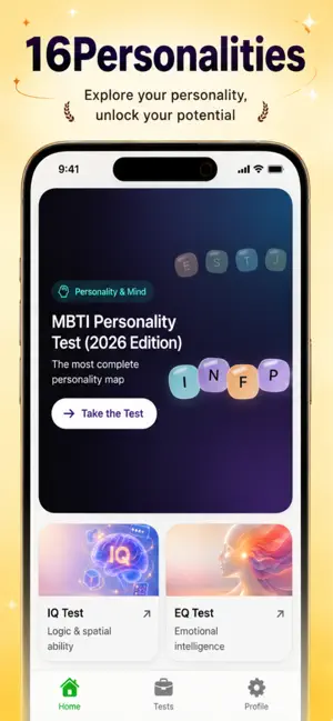 16personalities + IQ Test screenshot 1