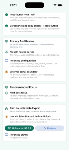 Launch Sales Doctor Screenshot 5 of 5
