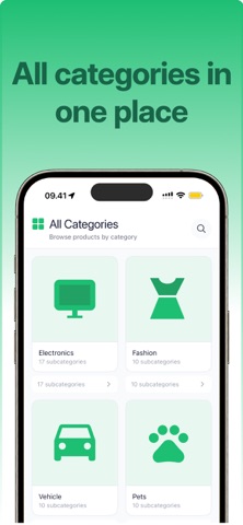 Marketplace screenshot