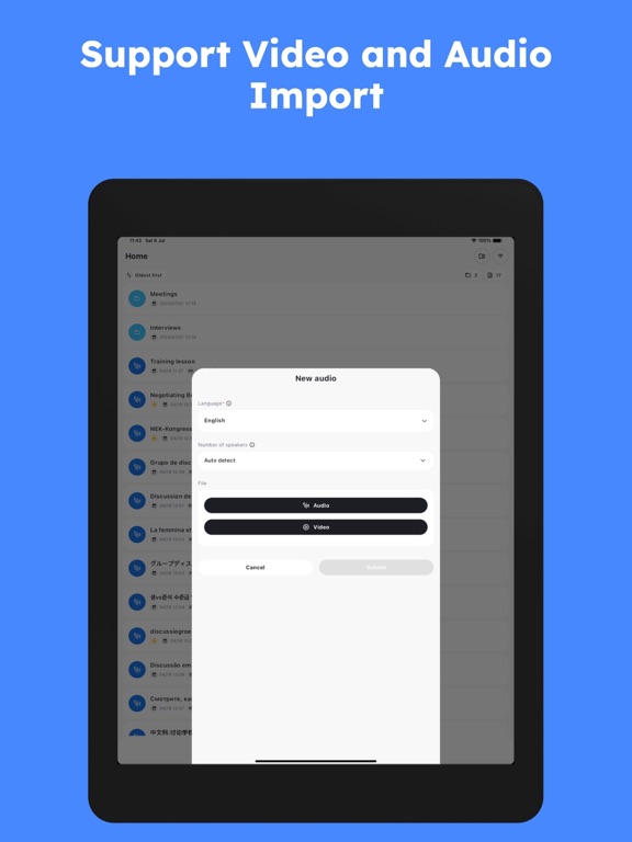 SoundType AI - Voice To Text iPad screenshot 8 - Productivity app