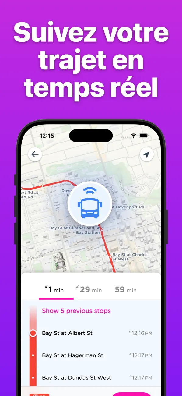 Screenshot #3 pour Momego: Autobus Métro Train