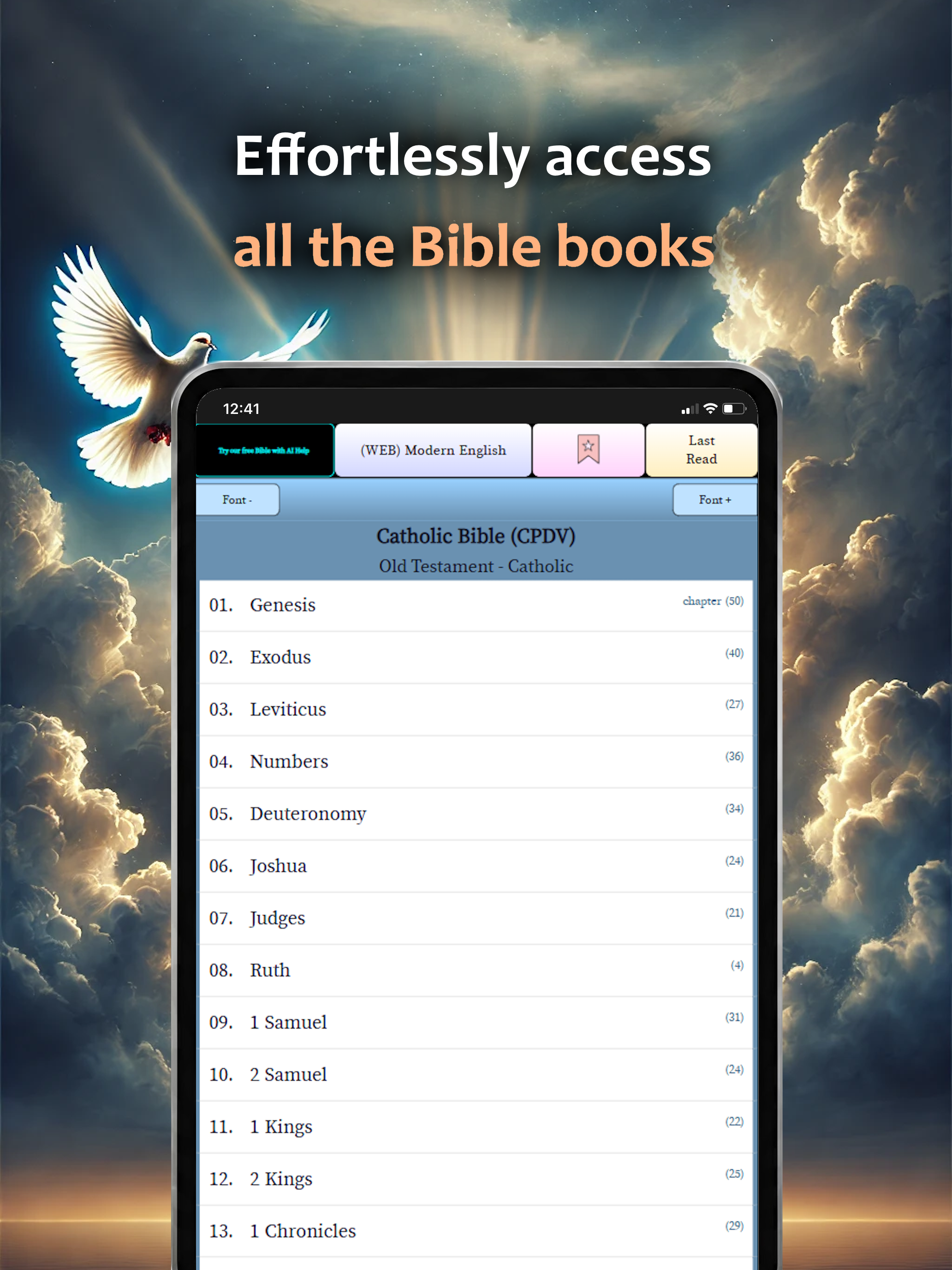 Catholic Bible OFFLINE (CPDV) screenshot 6