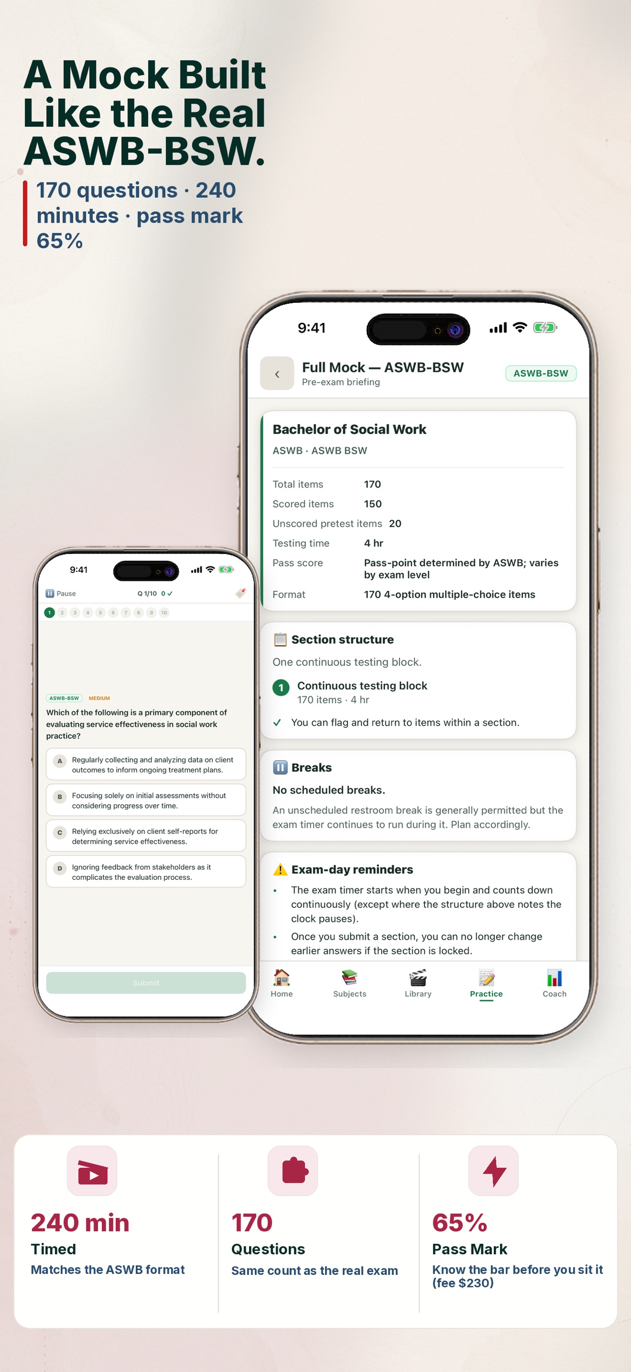 Screenshot 3 of ASWB BSW : Bachelors Exam Prep