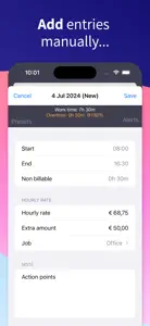 Salarybook Time Tracking screenshot #6 for iPhone