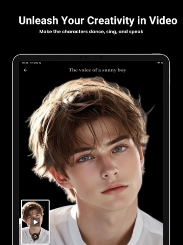 AI Art – Image to Video Maker iPad screenshot