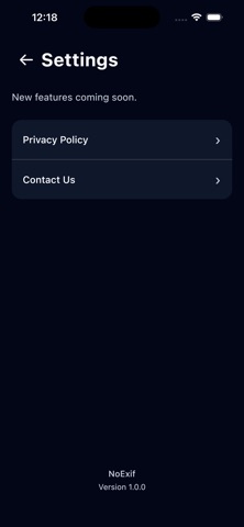 NoExif Screenshot 5 of 5