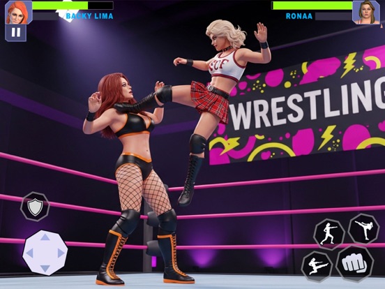 Bad Girls Wrestling Games 2026 iPad screenshot 3 - Games app