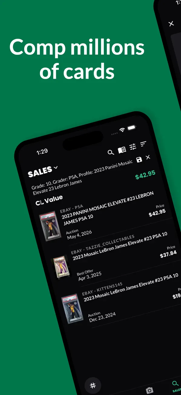 Screenshot #1 pour Card Ladder