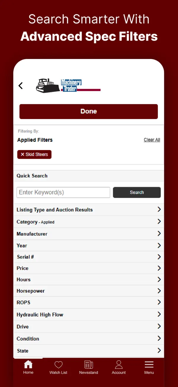 Screenshot #3 pour MachineryTrader: Buy Equipment