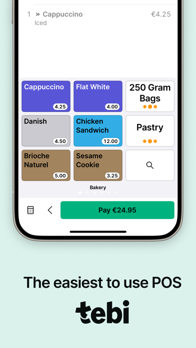 Screenshot 1 of Tebi - Point of Sale (POS) App