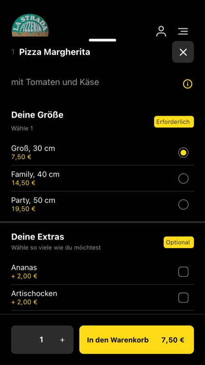 Pizzeria La Strada DE screenshot-3