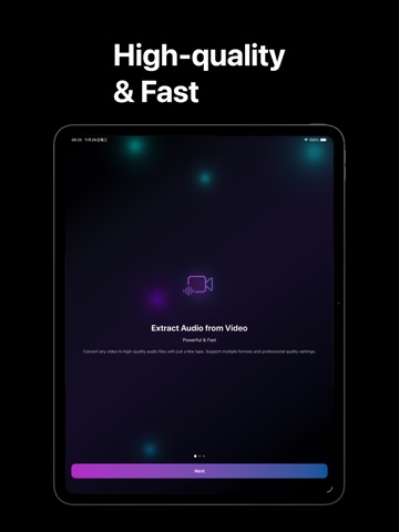 Video To Mp3: Ringtone Maker iPad screenshot