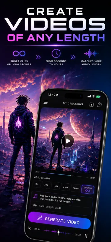MAIVE: Music Video Maker, Song screenshot 2 of 5