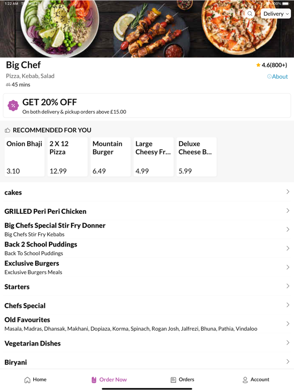Screenshot #6 pour Big Chef Huddersfield.