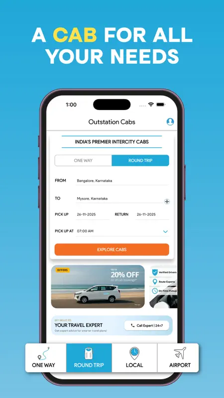 Savaari - Car Rental & Taxi screenshot 5 of 9