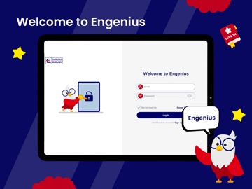 Engenius English iPad screenshot 1