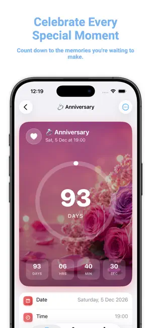 TickDown: Countdown & Tasks screenshot 3
